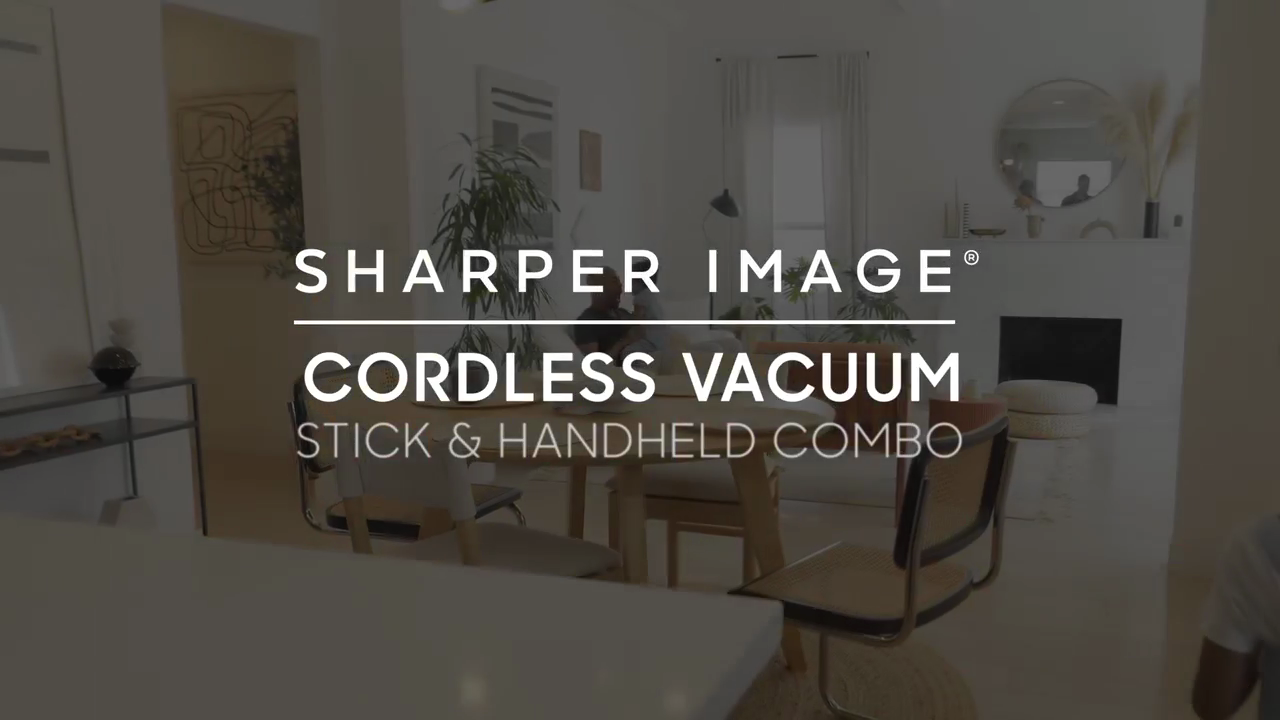 2-In-1 Cordless Vacuum - Stick and Handheld Combo product video demonstration and showcasing features